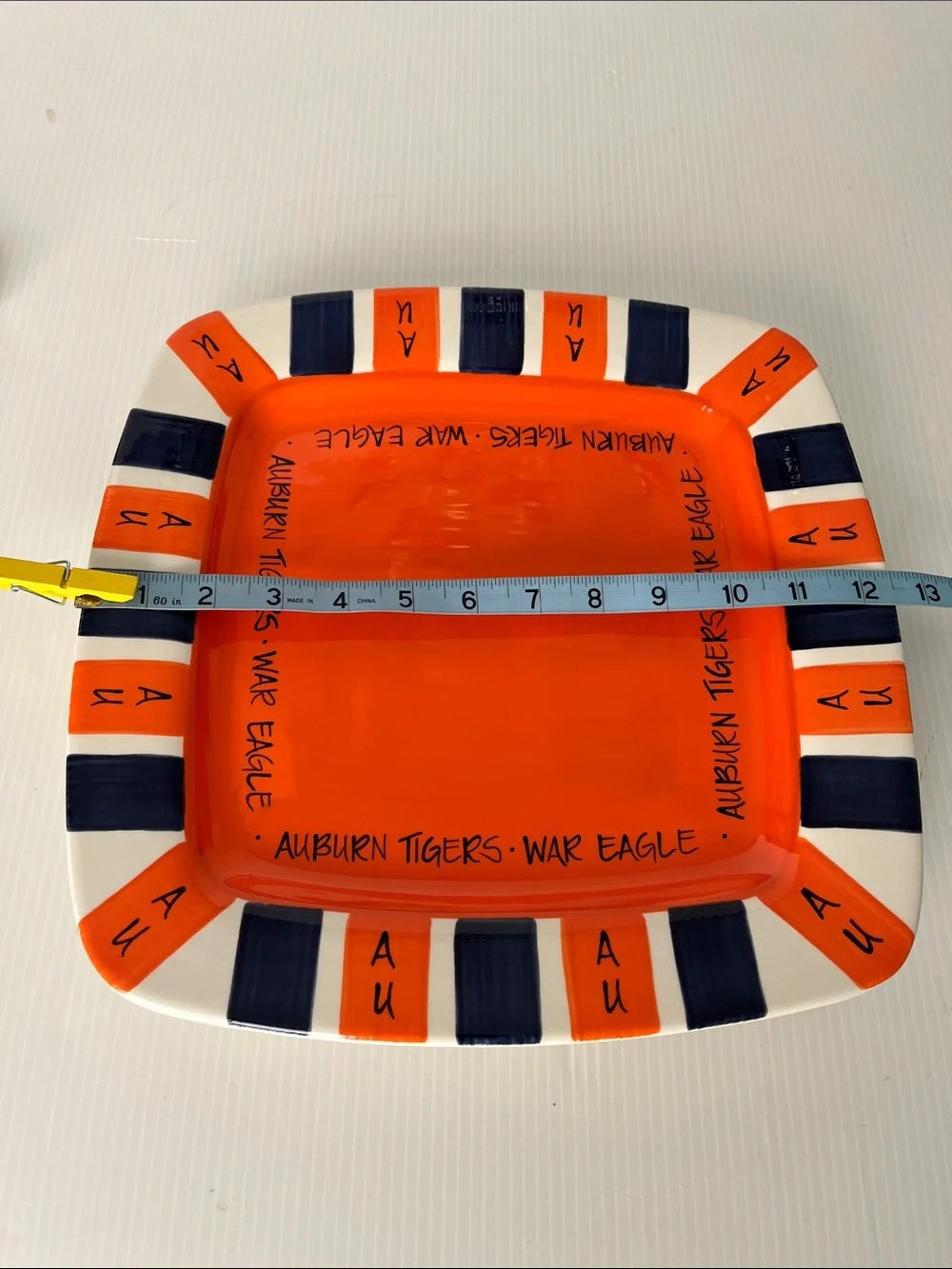 Auburn Tigers Serving Platter